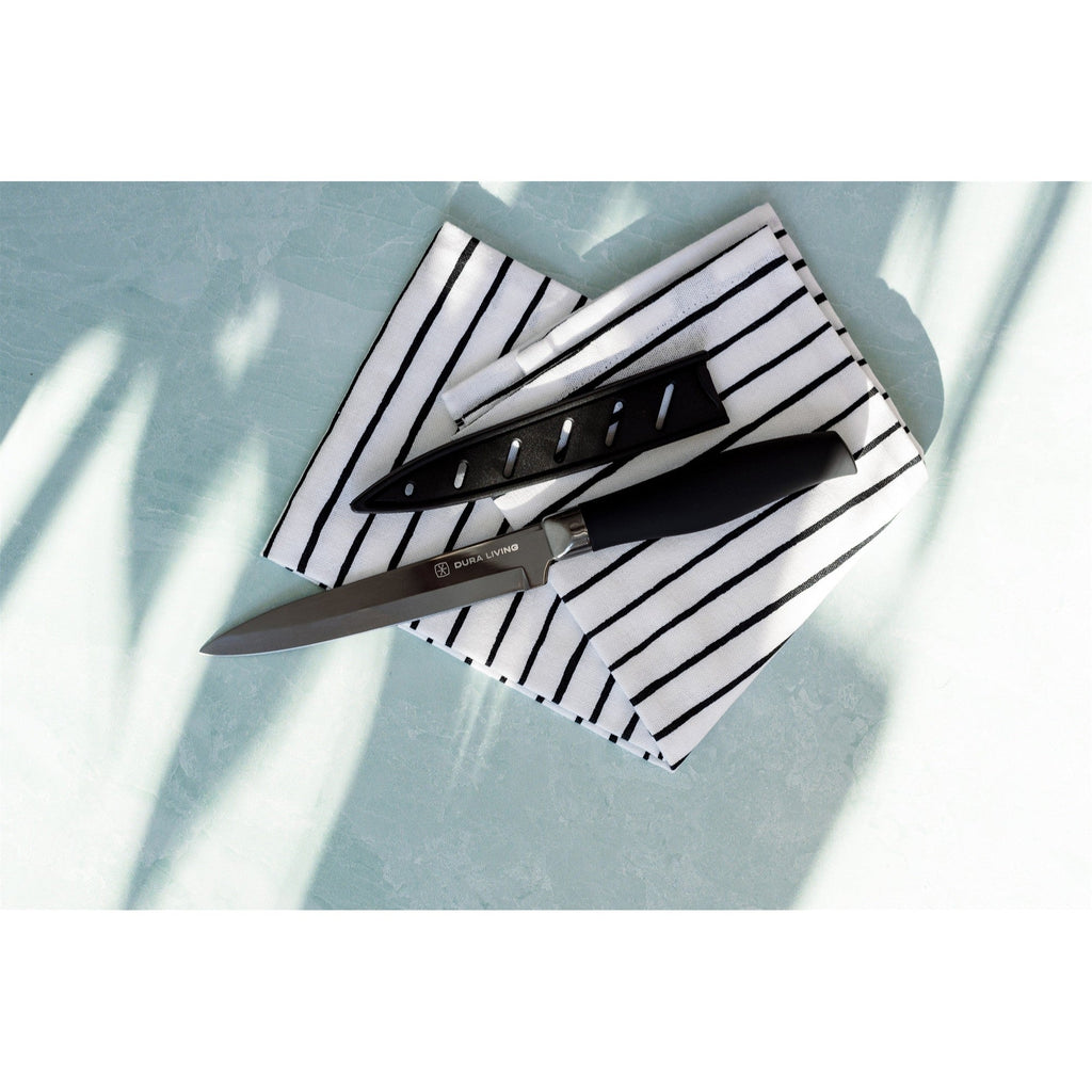 Titan 2-Piece Kitchen Knife Set - Black