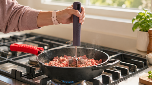 Double Meat Masher Gift Set (Black)