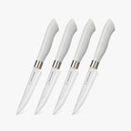 EcoCut 4 Piece Steak Knife Set, Grey