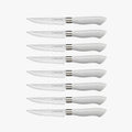 EcoCut 8 Piece Steak Knife Set, Grey