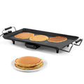 MegaChef 21 Inch Electric Grill with Drip Tray and Non-Stick Coating