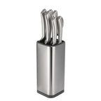 Universal Knife Block Holder, Silver