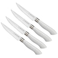 EcoCut 4 Piece Steak Knife Set, Grey