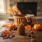 Pinecone Candle